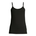 thumbnail image 2 of Time and Tru Women's Cami Tank Top, 3-Pack, 2 of 11