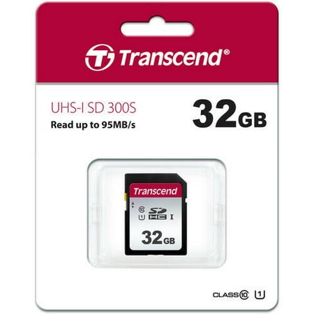 Transcend 32GB Secure Digital (SDHC) Flash Memory Card For Nikon COOLPIX B500, A900, B700, L20, L30, L31,  L4, L5, L830,L840, P330,P520, P530, P600, P900,   Digital