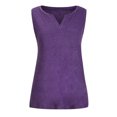 thumbnail image 4 of IROINNID Summer Women Minimalist Tank Tops Solid Color v-Neck Pocket Sleeveless Casual Tops On Sale, 4 of 6