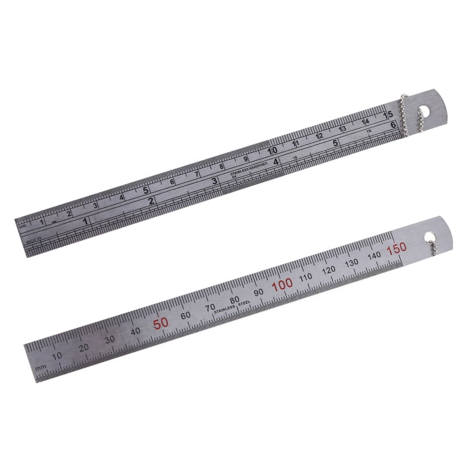 Taper Gauge Depth for Gap Ruler Wedge Feeler 1-15mm Stainless Steel Hole Inspect R7UA ,Easy to Use