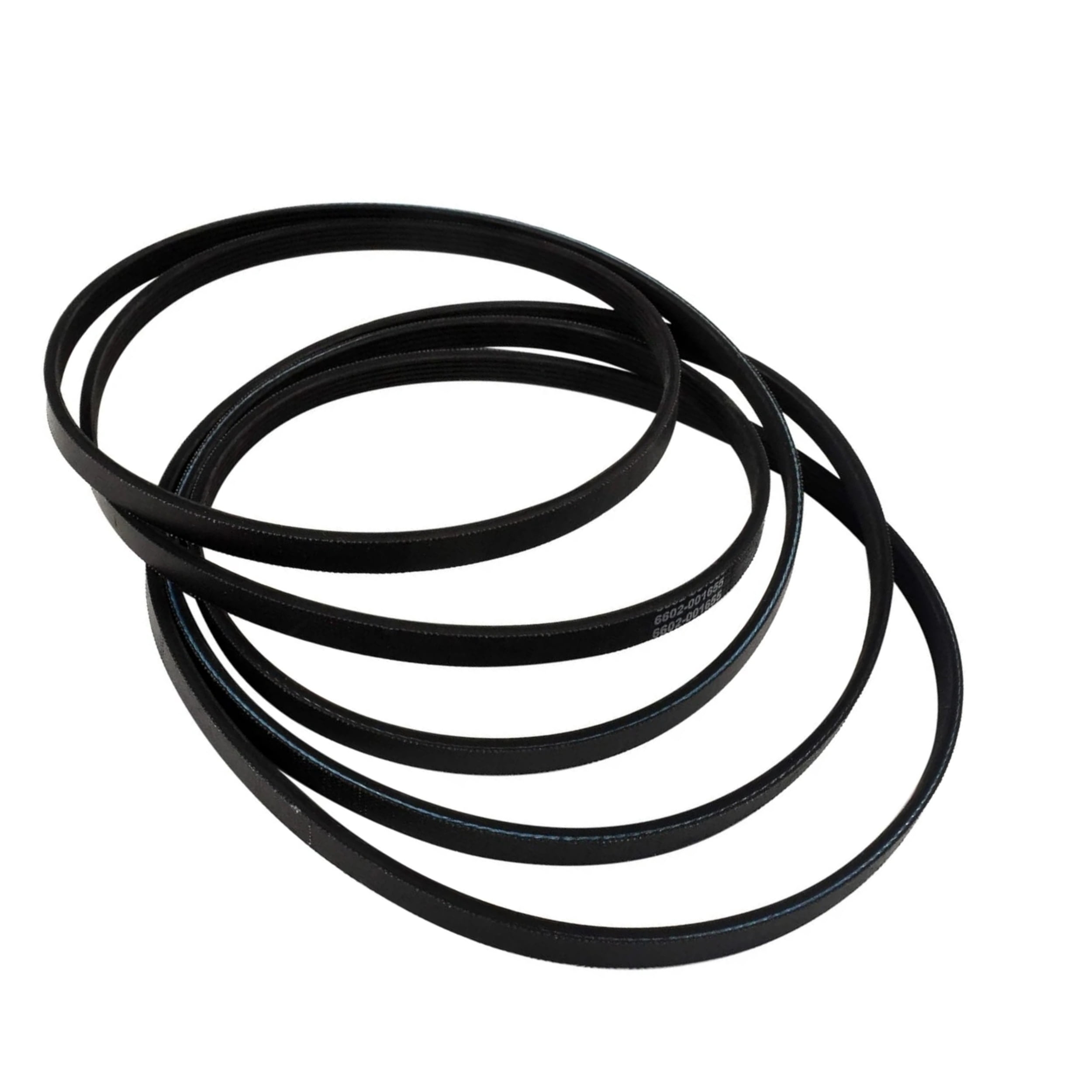 6-Pack Dryer Belt Replacement for Samsung Replaces AP4373659, 6602-001655, 6602-001314, PS4133825