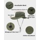 thumbnail image 4 of Sombrero de ala ancha unisex, sombrero de sol impermeable UPF 50+ para exteriores, gorra de sol con protección UV para el verano, 4 of 5
