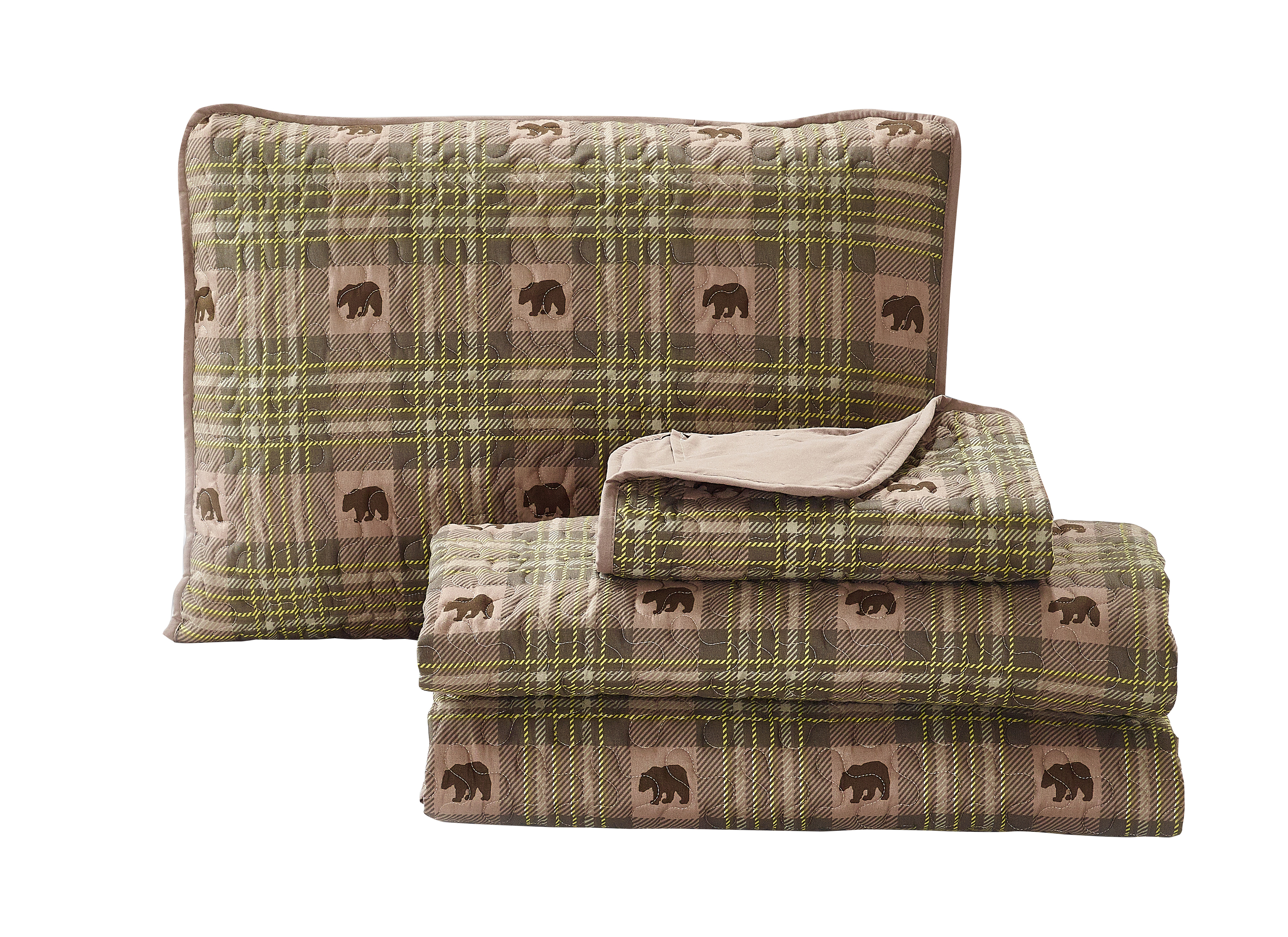 Arbor 3-piece Quilt Set Full/Queen 86x86