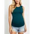 thumbnail image 2 of Women's Maternity Tops Clothes Sleeveless Pregnancy T Shirts, 2 of 8