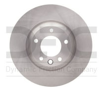 Front Left Dynamic Friction Company Disc Brake Rotor 600-74051D (1) For 2003-2014 Porsche Cayenne, 2004-2009 Volkswagen Touareg, 2007-2015 Audi Q7