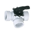 thumbnail image 3 of Swim Central 5.5" White HydroTools Swimming Pool and Spa Standard 3-Way Valve, 3 of 6