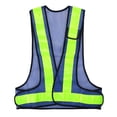 thumbnail image 1 of Gilet de Sécurité Réfléchissant en Résille Haute Visibilité pour Cyclisme Construction Extérieure (Bleu), 1 of 8