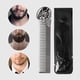 thumbnail image 4 of Peine para barba y bigote de dientes finos para hombres, herramienta para recortar el cabello y cuidar el cabello. Plata, 4 of 8