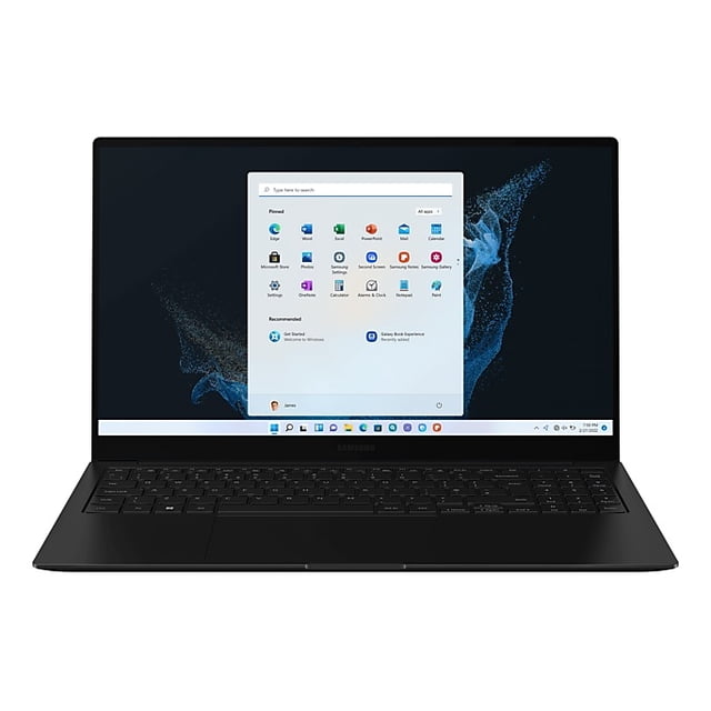 Samsung Galaxy Book 2 Pro 15.6 Écran Amoled Intel i5 256 SSD 8 Go Windows 11 Certifié Remis à Neuf
