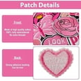 thumbnail image 3 of J.CARP 20 Pieces Pink Iron on Patch, Girls Iron on Patches Set, Sew On/Iron on Patch Applique for Clothes, Dress, Hat, Jeans, DIY Accessories, 3 of 6