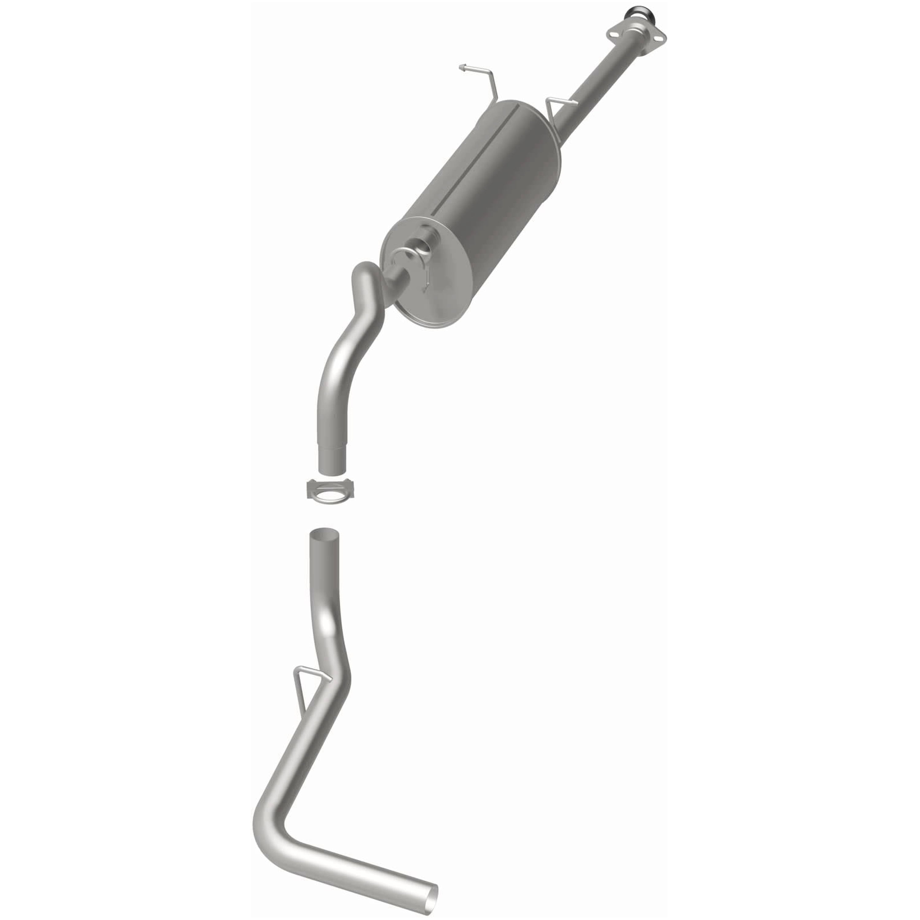 BRExhaust OE Replacement Exhaust System Kit 106-0462: Compatible with 2004-2011 Ford Ranger 2.3L, 2005-2009 Mazda B2300 2.3L
