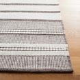 thumbnail image 4 of SAFAVIEH Kilim Adam Striped Polyester Area Rug, Ivory/Brown, 5' x 8', 4 of 9
