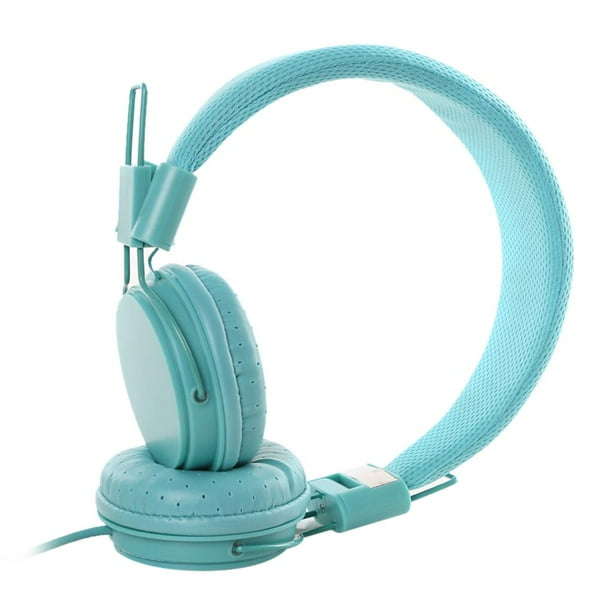 Auriculares con Cable EP05 de 3,5 Mm con Auriculares con Micrófono para Azul claro