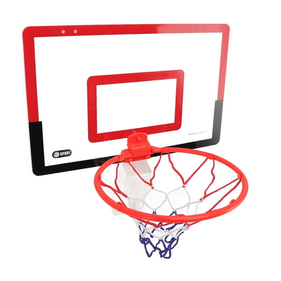 Basketball Hoop, Complete Red Black Mini Basketball Hoop Set PVC EVA  For Home