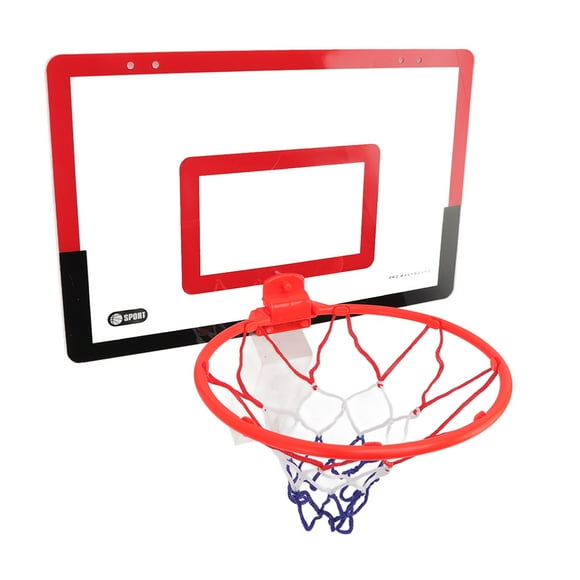 Basketball Hoop, Complete Red Black Mini Basketball Hoop Set PVC EVA For Home