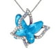 thumbnail image 1 of Collar de mariposa de cristal para mujer Collar colgante de moda multicolor Wmkox8yi  sjalhkljlk6092, 1 of 2
