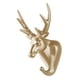 thumbnail image 4 of Perchero de pared con forma de animal para pasillo, oficina, restaurante Dorado, 4 of 9