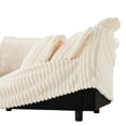 thumbnail image 4 of Cream Corduroy - Flexible Combinations - Movie Night - Deep Seats for Relaxing, 4 of 6
