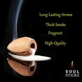 thumbnail image 4 of Soul Sticks Waterlily Backflow Cone Burner and Patchouli Back flow Incense Cones Combination Set, 4 of 6