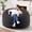 Black, variant on Bean Bag Chair,Giant Bean Bag Chairs for Adults,Big Bean Bags with Memory Foam Filled, Large Beanbag Chairs with Chevron Plush Cover-Black