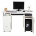 thumbnail image 4 of O'force One Door Two Drawers Computer Desk White, 4 of 8
