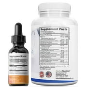 Immune Boosting Combo - D3 Liquid Drops Plus Immuno Complete Multi-Ingredient Capsules