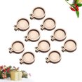 thumbnail image 3 of 20Pcs Mini Embroidery Ornaments Round Wood Hoops for Craft Work, 3 of 8