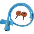 thumbnail image 1 of Cable Lock Bike Cable Lock With Keys,silicone Covered Bike Lock Kids Cable Lock Cartoon Lock,lock For Bike,door,skateboard,helmet And More, 1 of 5