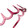 thumbnail image 3 of Diadema de dientes profundos Sunnimix Vino rojo, 3 of 6