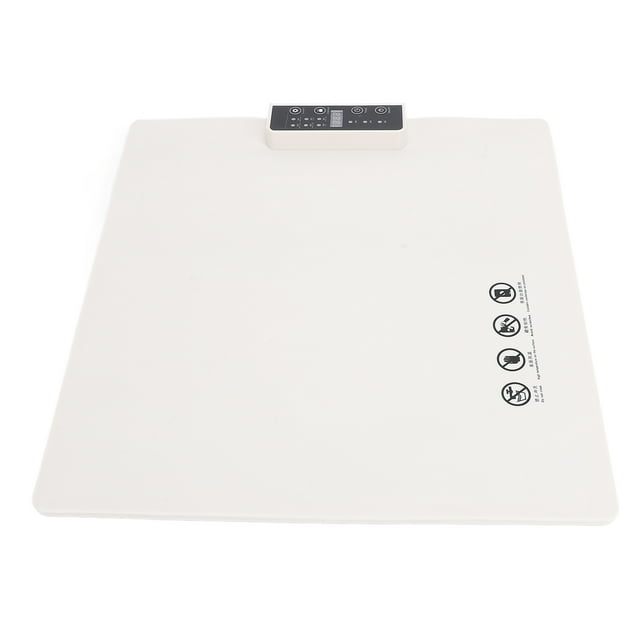 Roll Up Silicone Food Warmer, Electric Warming Tray with 5 Temperature Settings, 1H 2H 4H 3 Timer Options, 260W Portable Splashproof Foldable Food Warmer, Universal Compatibility