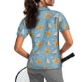 Whosucclay Quick Dry Polo Shirts, Starfish Shell Waves Polyester ...