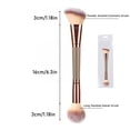 thumbnail image 4 of RAGUPEL Makeup Brushes Dual Head Foundation&Concealer Brush-Slanted Tip for Contour Blending,Portable Makeup Tool Set, 4 of 7