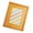 Yellow, variant on Yihuala Elegant Arced Wood Picture Frame 4x6 Inches With Sturdy Rear Ideal For Tabletop Or Wall Placement