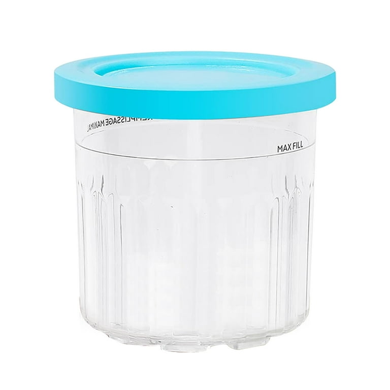 4pcs Ice Cream Pints Cup Ice Cream Containers With Lids For Ninja Creami  Pints For Nc301 Nc300 Nc299amz Series Ice Cream Maker