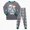 B00 Grey, variant on Toddler Baby Boys Fall Winter Clothes 12 18 24 Month 3T 4T 5T 6T 7T Toddler Boy Outfits Dinosuar Print Long Sleeve Shirt Pants Set Kaprioy Boy Pajamas Cotton Pjs Set Kids Dinosaur 2 Piece Sleepwear