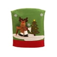 thumbnail image 1 of VerPetridure Christmas Decor Chair Covers Dining Seat Cover Santa Claus Home Party Decor, 1 of 3