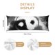 thumbnail image 3 of Balery Yin And Yang Funda Protectora para Almohada Corporal de Algodón Hipoalergénico con Cierre(55 x 21 pulgadas), Almohadas No Incluidas, 3 of 7