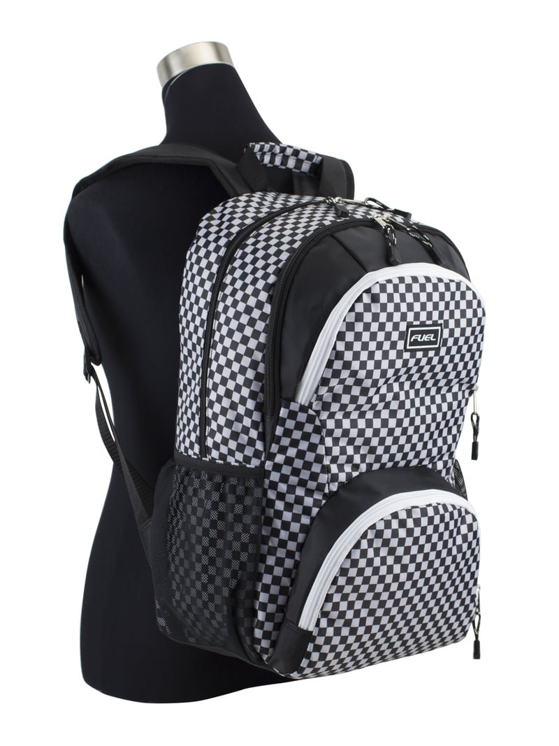 Black and White Women\'s Backpack Amazon.com: WEVIBOFU Black White Checkered Women Mini  main image 3