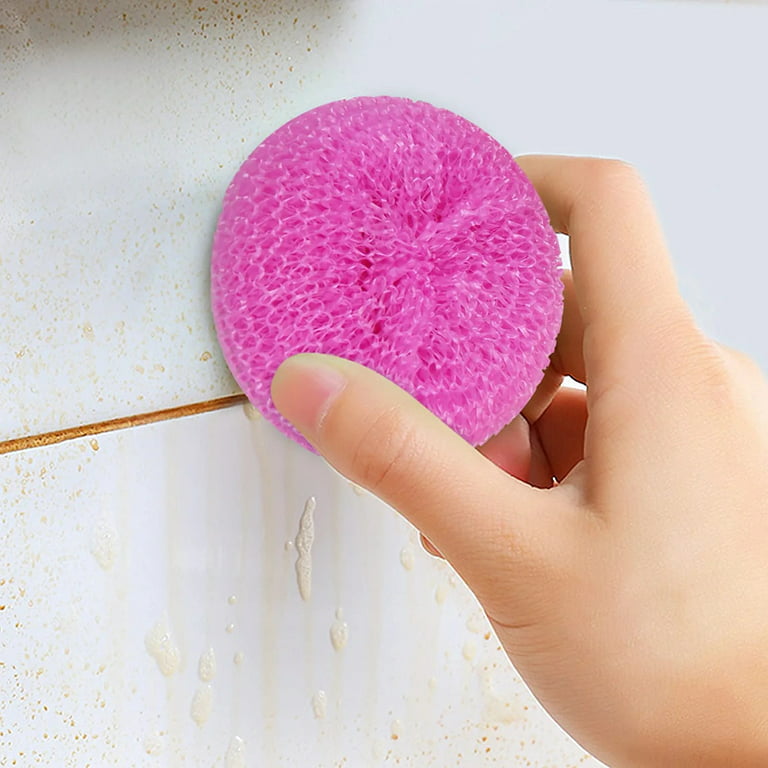 New - Kitchen Dish Pot Pan Plastic Mesh Scouring Washing Cleaning Scrubber  Pad