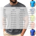 thumbnail image 3 of yardsong Men's Athletic Running T-Shirts Quick Dry Gym Workout Shirts Summer Moisture Wicking Short-Sleeve Sports Tee Tops 2026 Dark Gray,7XL, 3 of 7