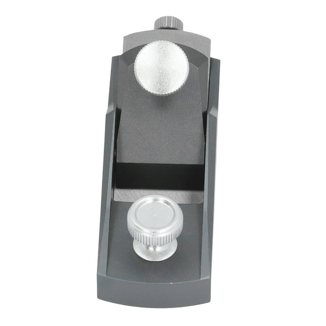 Mini Wood Planer, Rustproof Adjustable Cutting Thickness Small Hand Planer CNC Machined for Handcraft