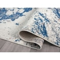 thumbnail image 6 of Abani Casa Collection Area Rug Mid Century Modern Bedroom Living Room Decor Floor Rug 8 x 10 Blue Grey, 6 of 6
