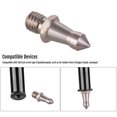 thumbnail image 3 of Irfora Accesorio para trípode Acero inoxidable Tornillo de pie de 3/8 pulg. Cámara corta para Andoer Benro Kingjoy Trípode Monopie Irfora Pico de pie, 3 of 7