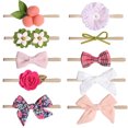 thumbnail image 1 of 10 Pcs Bandeau Bébé Mode Mignon Nœud Fleur Bandeau Bébé, 1 of 10