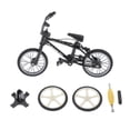 thumbnail image 2 of Finger Bike BMX Juguete Decoración De Escritorio Finger Toy Negro + Amarillo Sunnimix Mini Alloy Finger Bike Toy, 2 of 8