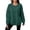 Dark Green#120823HH, variant on Hearthz Womens Fleece Sweatshirt Solid Color Drop Shoulder Long Sleeve Crewneck Sweatshirts Women Fall Winter Athletic Workout Women's Pullover Sweaters Gray M
