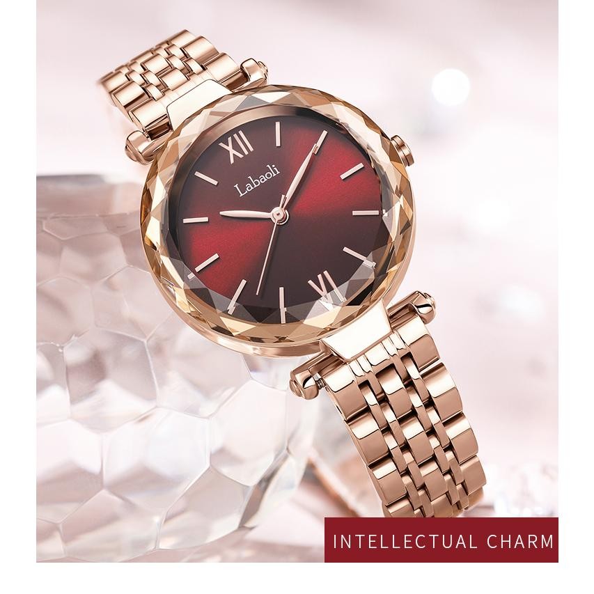 Explojoy Fashion Quartz Timepiece – Leather or Steel Band with Timeless Styling for Women