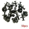 thumbnail image 3 of Auto Bumper Fastener Rivet Retainer Push Engine panel Cover Fender Car Door Trim Panel Clip Fasteners for Toyota, 3 of 4
