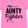 thumbnail image 4 of Inktastic Breast Cancer Awareness My Aunty is a Fighter Boys or Girls Baby Bodysuit, 4 of 5