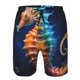 thumbnail image 3 of Fotbe Yellow Fish Seahorse Trajes de Baño Estampados para Hombre, Shorts de Verano de Secado Rápido, Ropa de Playa, Bañadores-X-Large, 3 of 6
